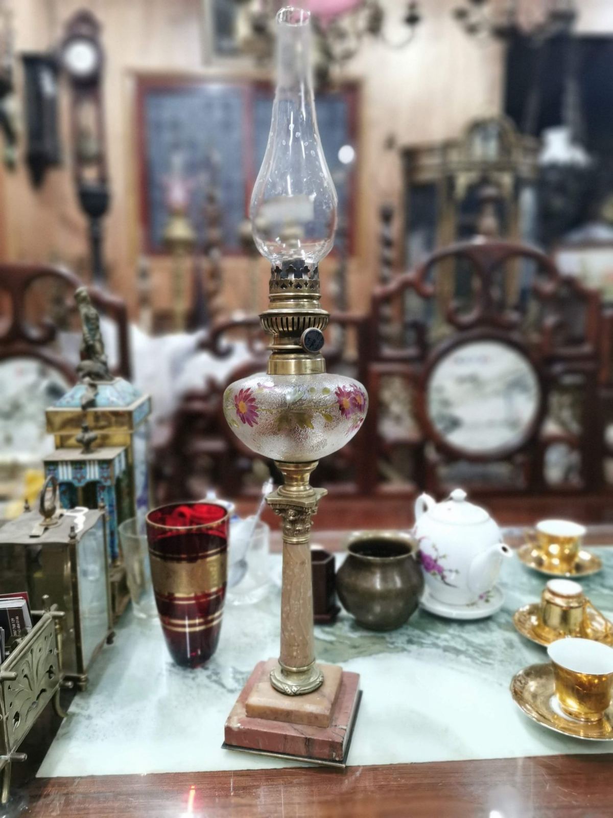 Đèn dầu Pháp nhỏ – ảnh 1