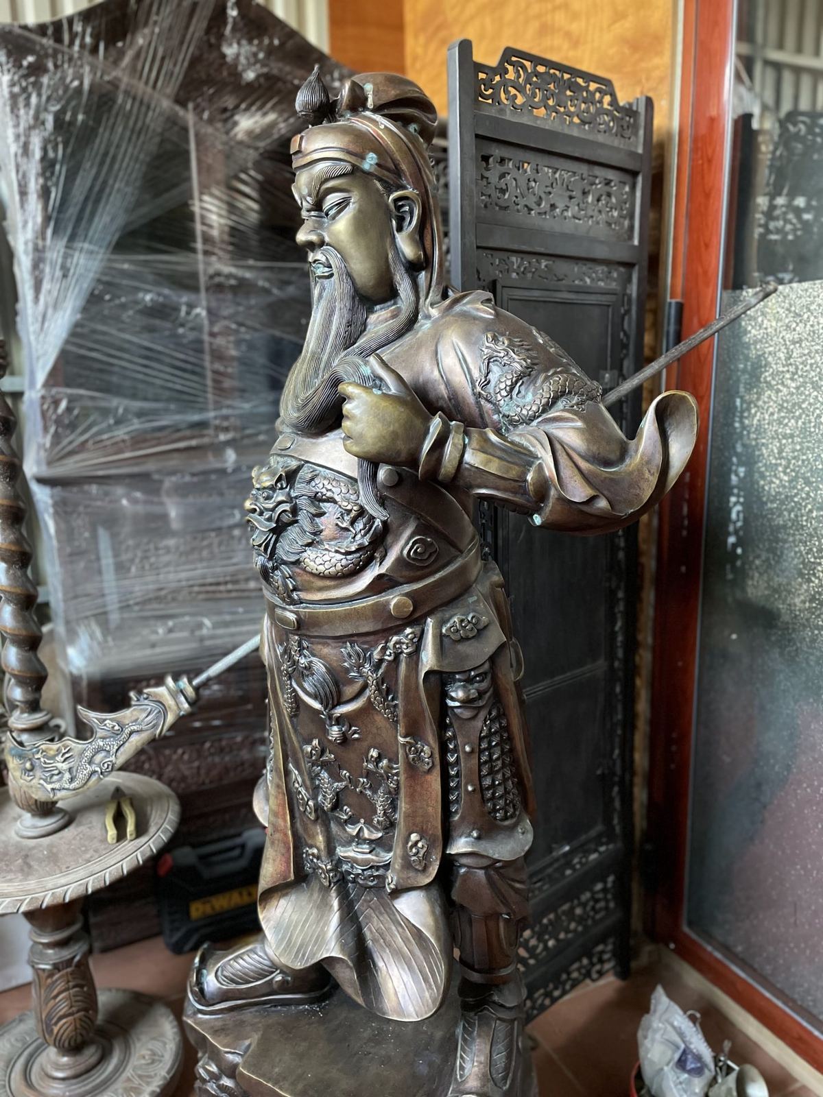Tượng Quan Vũ Trung Quốc, cao 176cm – ảnh 6
