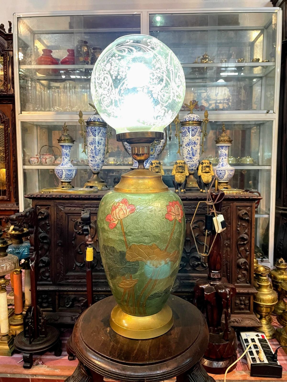 Đèn ngủ Pháp, cao 62cm – ảnh 2