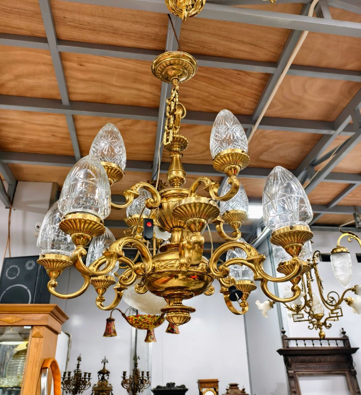 Đèn chùm Pháp, rộng 80cm – ảnh 2