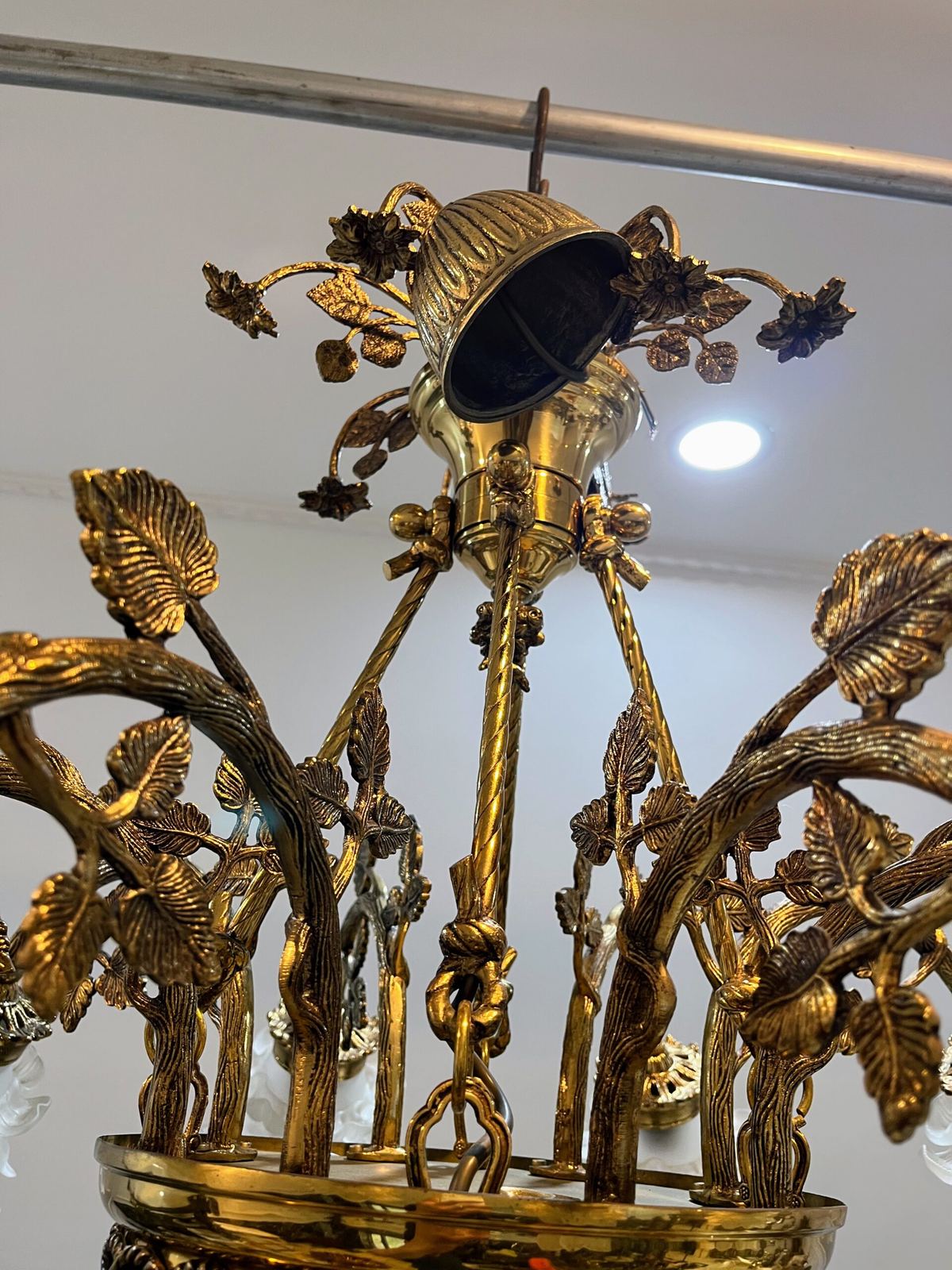 Đèn chùm hoa Pháp, dài 74cm – ảnh 5