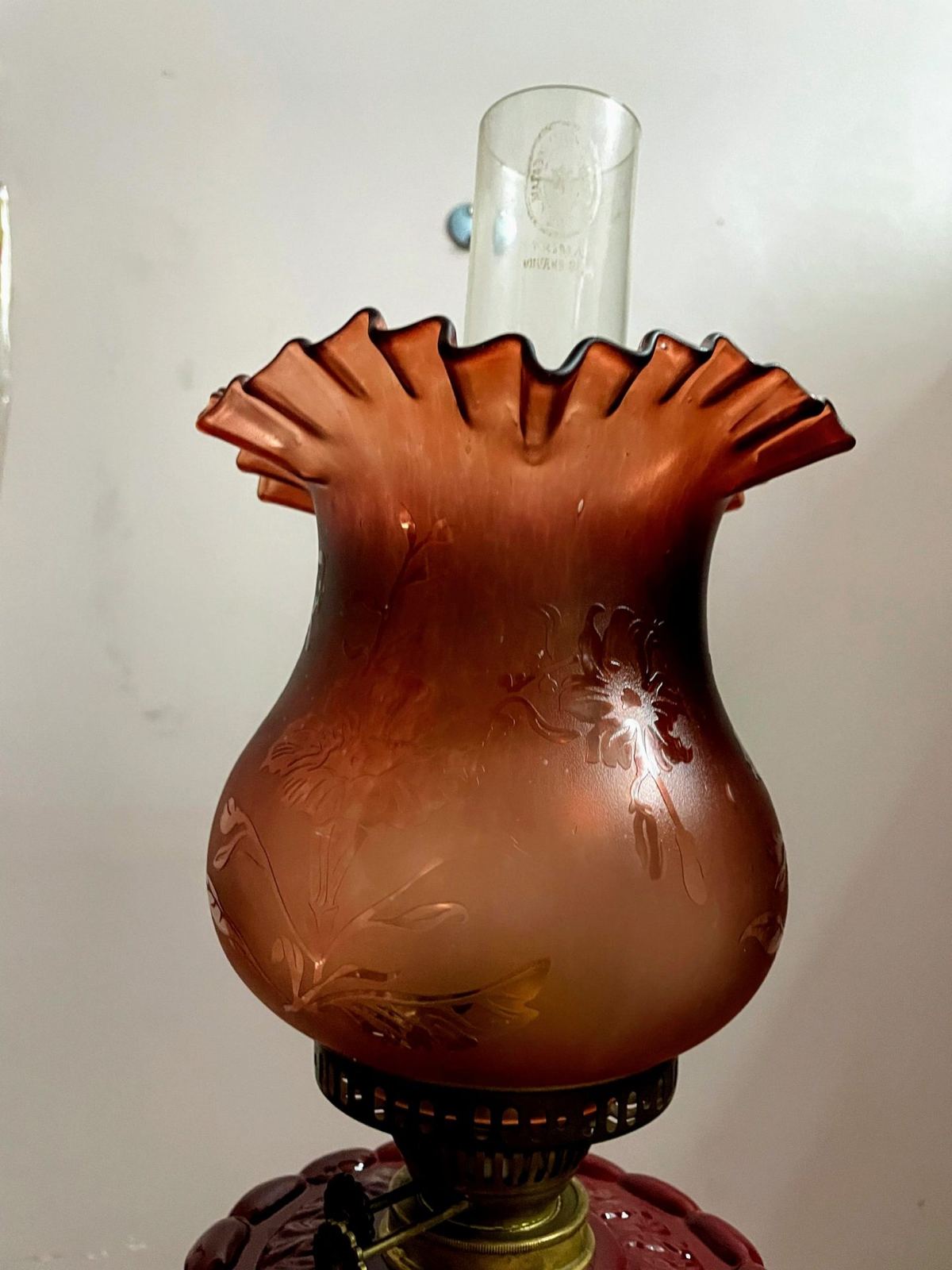 Đèn dầu chân đá – ảnh 4