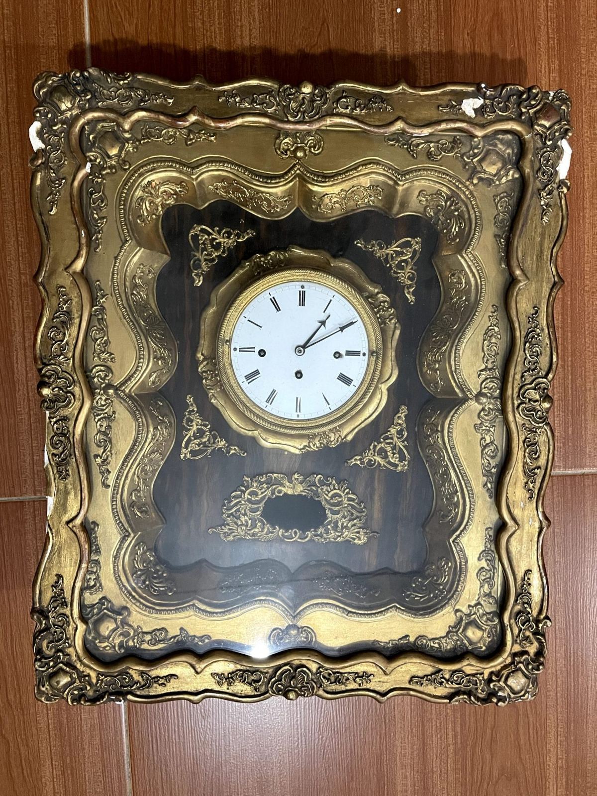 Đồng hồ treo tường cổ Pháp, dài 48cm – ảnh 1