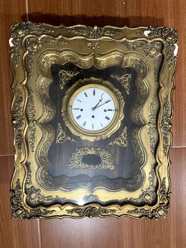 Đồng hồ treo tường cổ Pháp, dài 48cm – ảnh 1