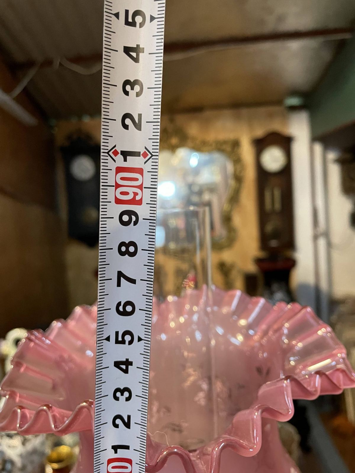 Đèn dầu để bàn Pháp, cao 89cm – ảnh 7