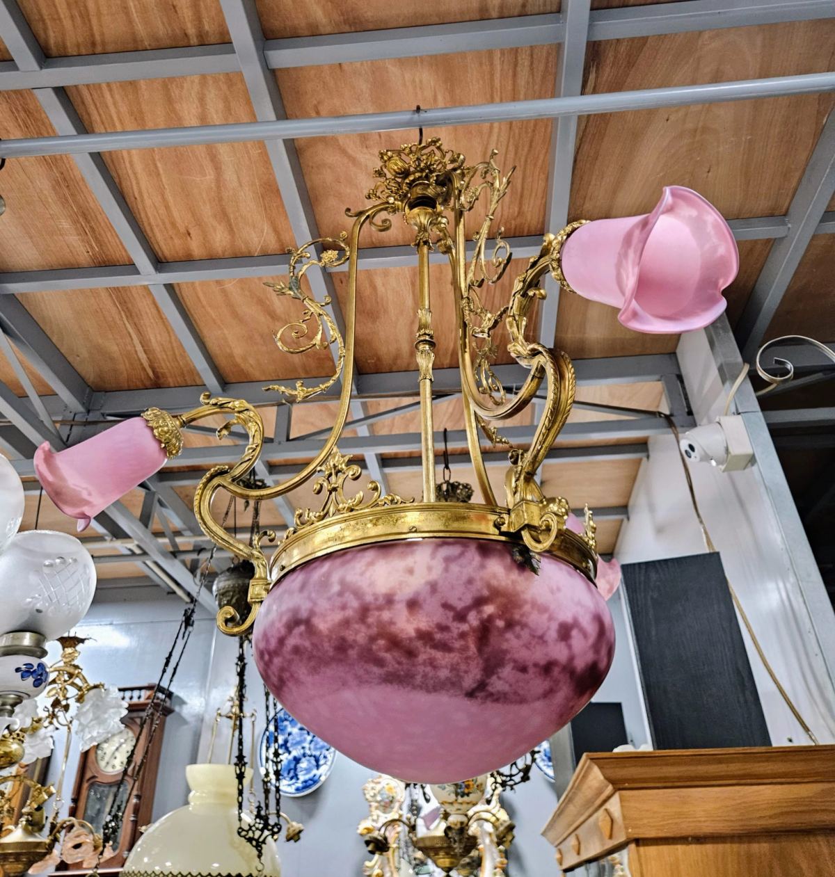Đèn chùm hoa, dài 93cm – ảnh 2