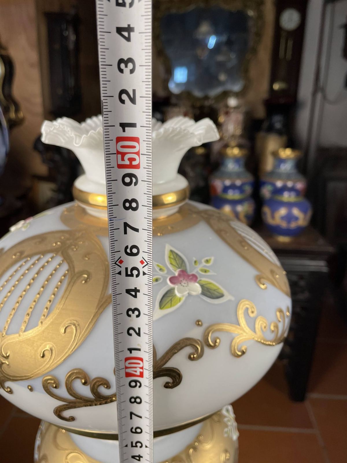 Đèn ngủ pha lê Tiệp Khắc – ảnh 5