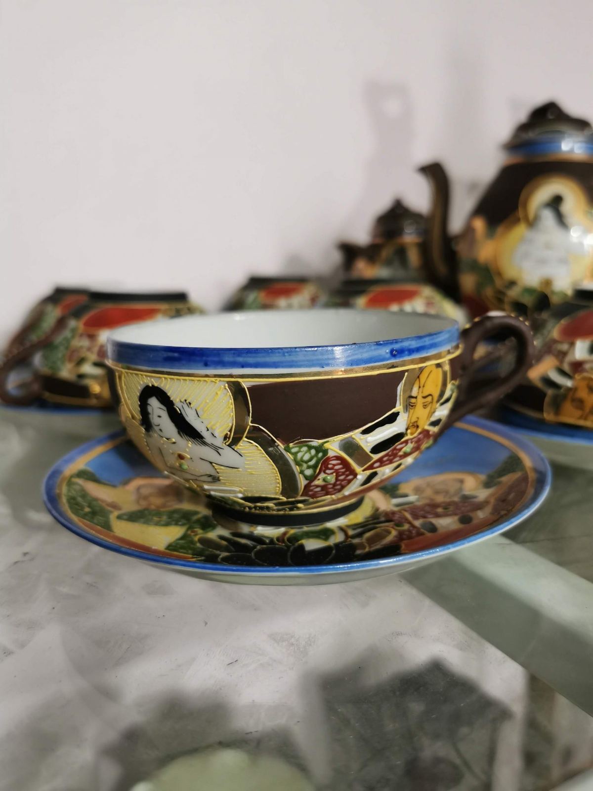 Bộ ấm chén nhật 6 chén – ảnh 11