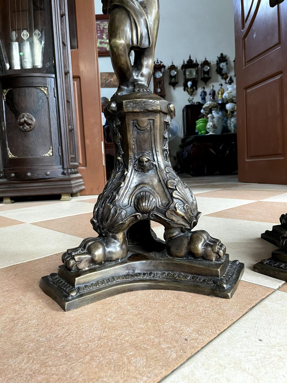 Cặp đèn dầu tượng thiên thần – ảnh 4
