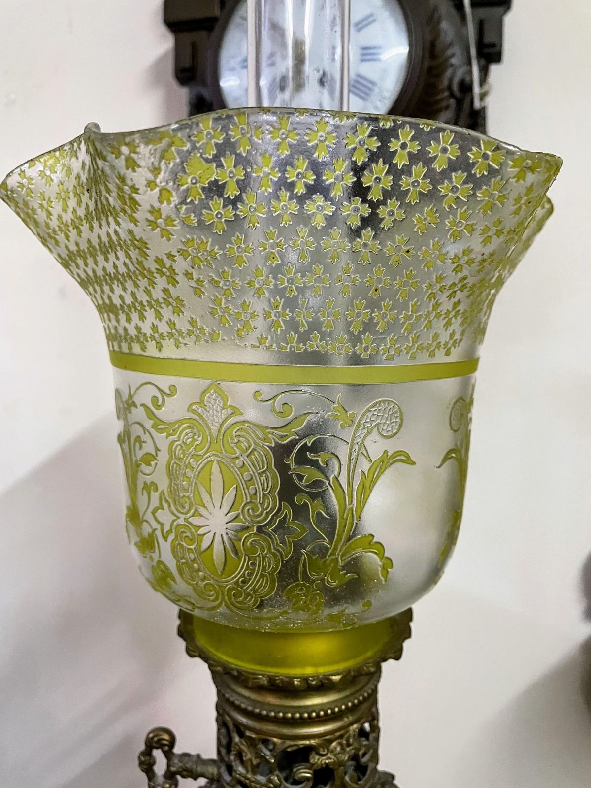 Đèn dầu Pháp, cao 88cm – ảnh 2