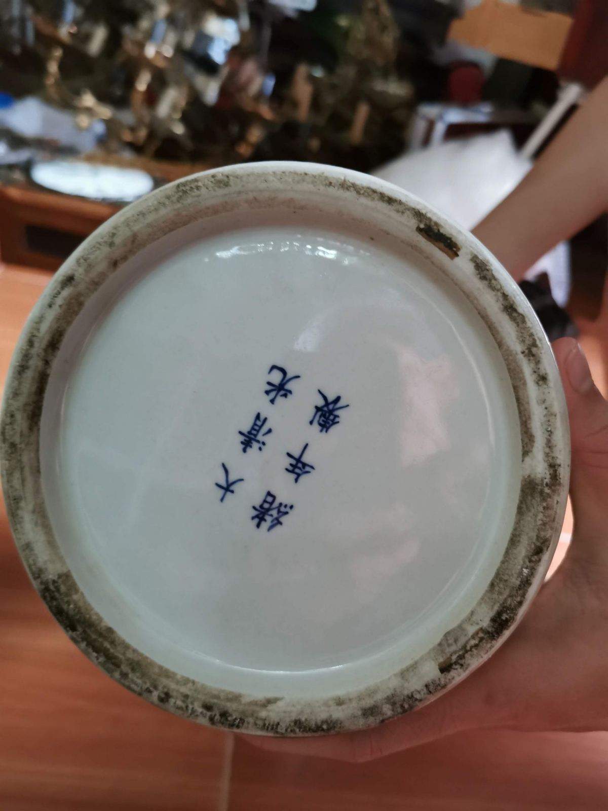 Đôi Bình Sứ Tàu Xanh – ảnh 3