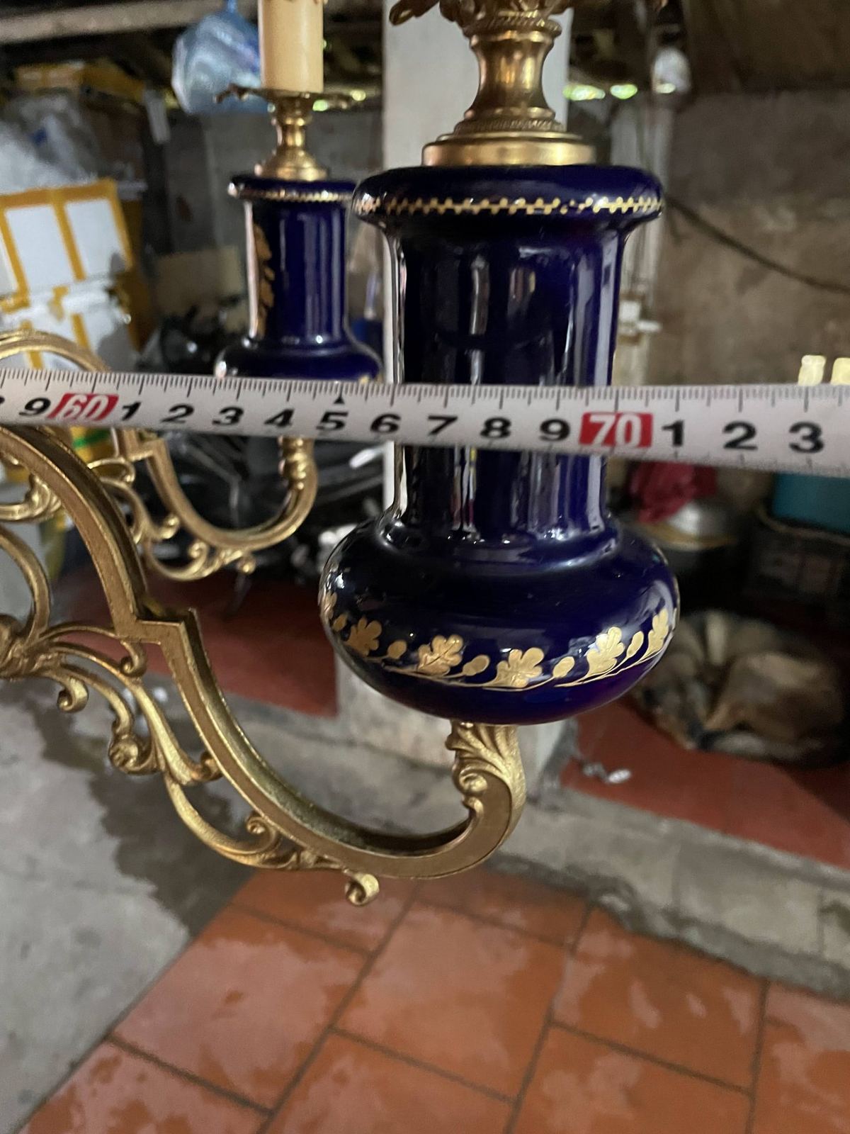 Đèn chùm Pháp, dài 65cm – ảnh 4