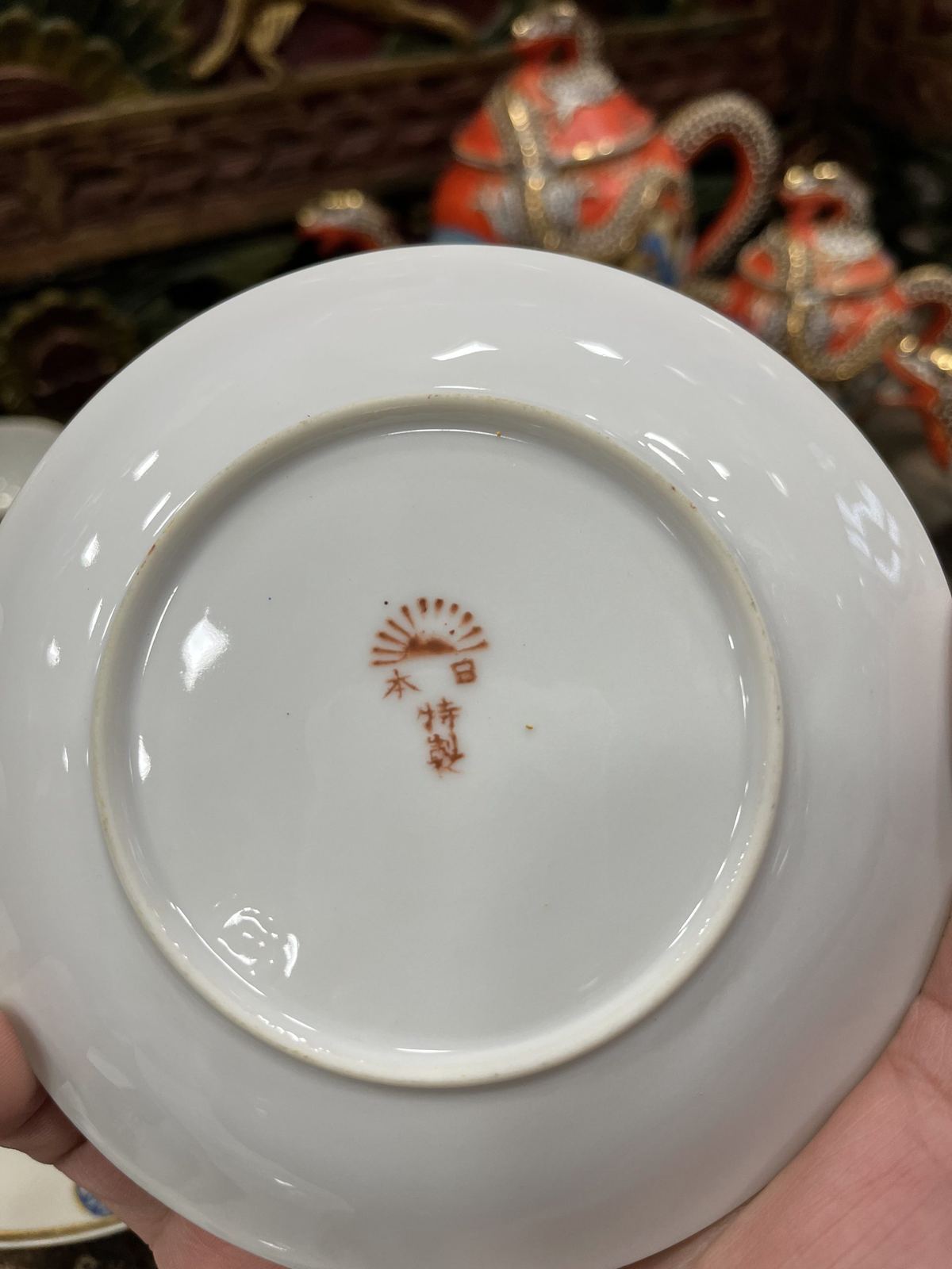 Bộ ấm trà Satsuma Nhật Bản – ảnh 14