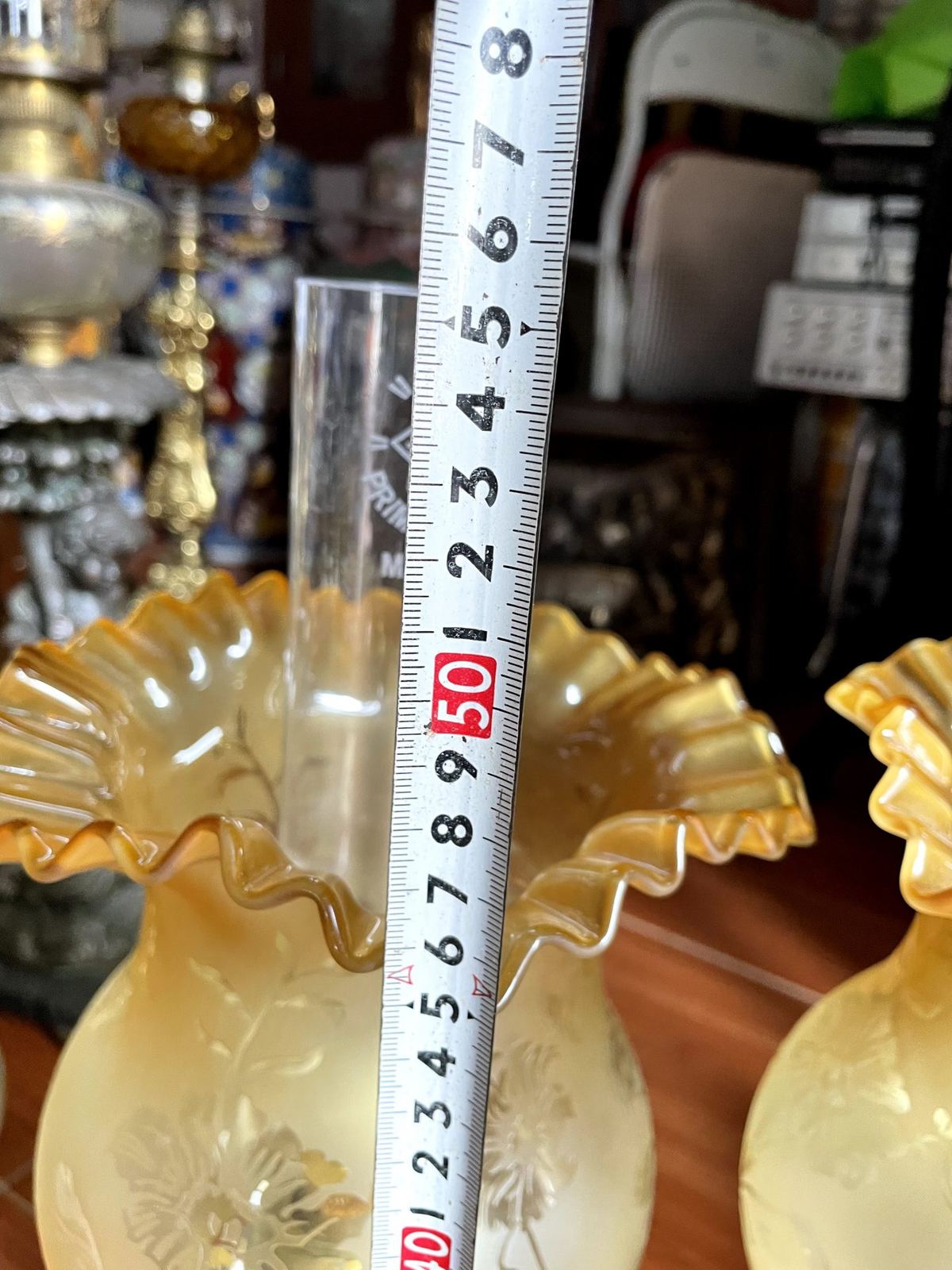 Cặp đèn dầu để bàn Đức – ảnh 5
