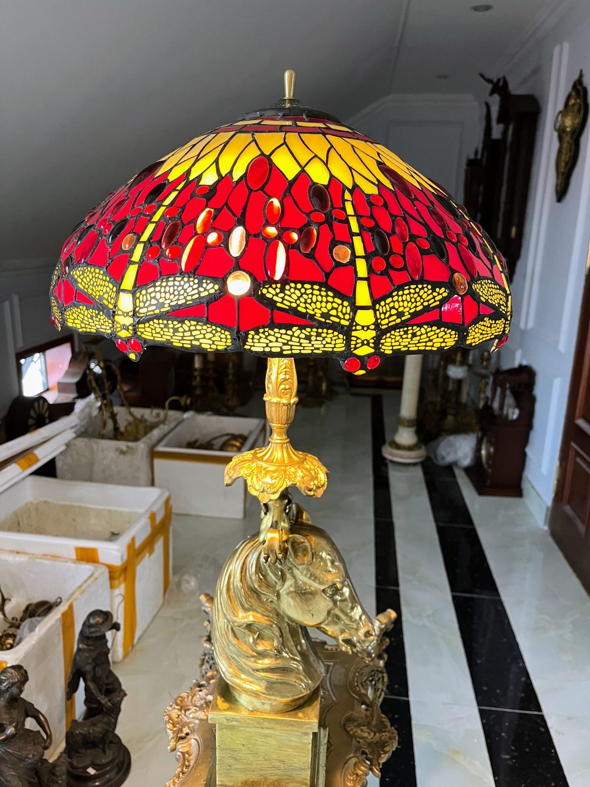 Đèn tiffani, cao 81cm – ảnh 3