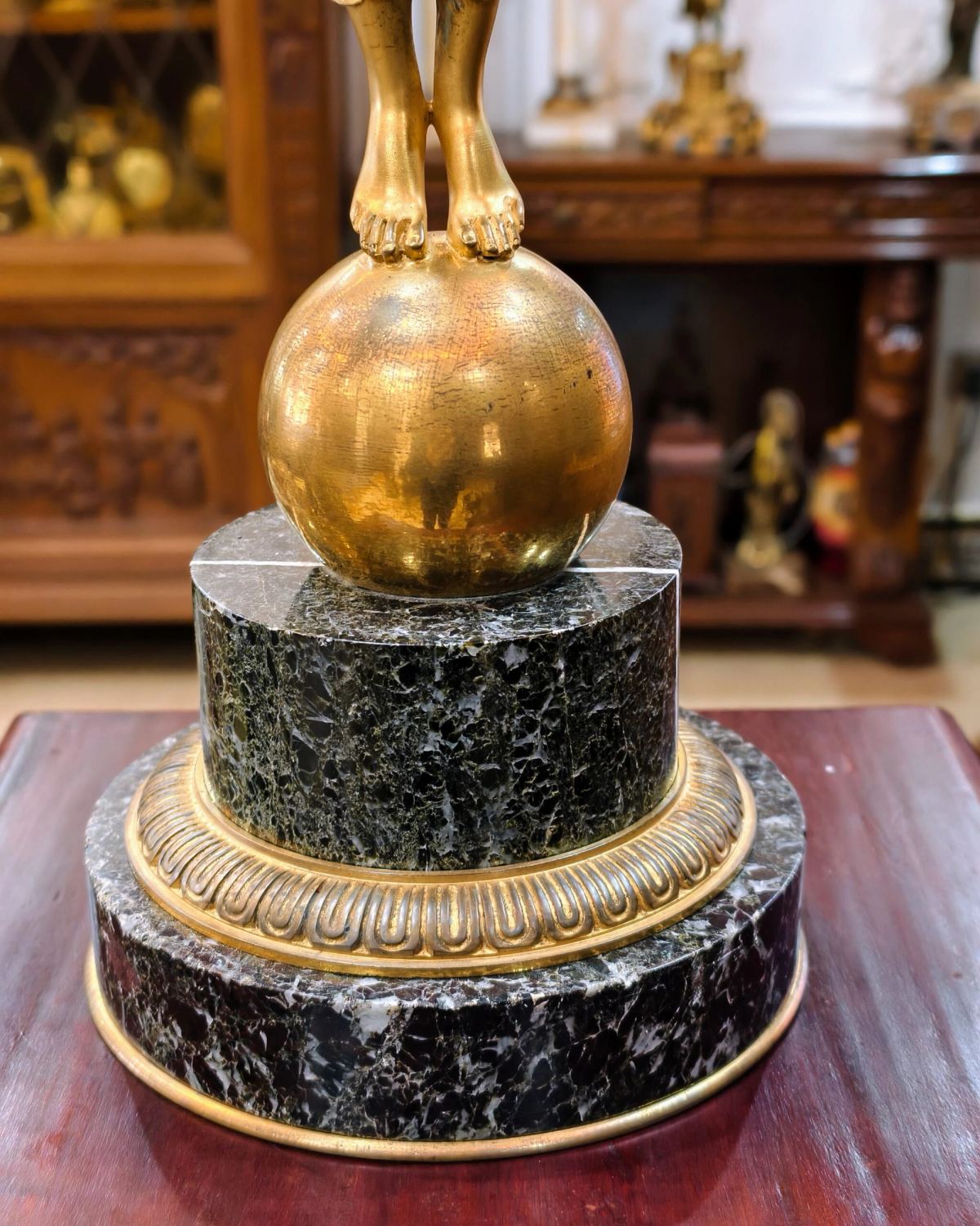 Đèn dầu tượng, cao 104cm – ảnh 5