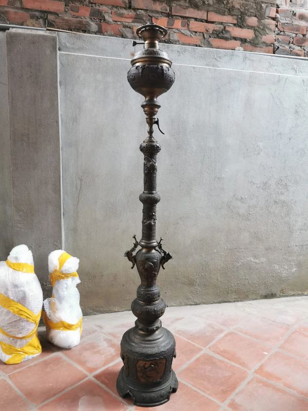 Chân đèn đồng Pháp – ảnh 1