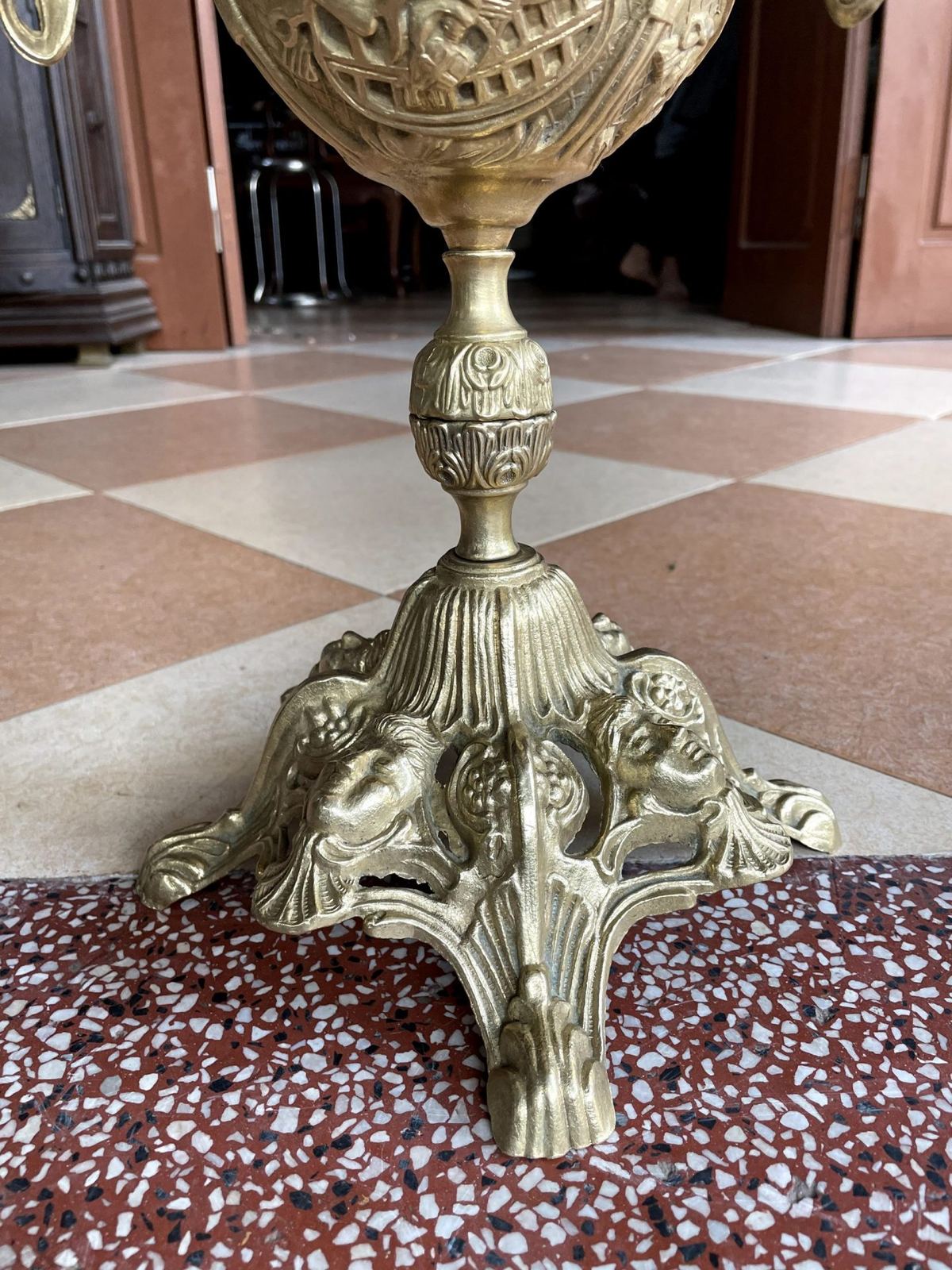 Đèn bàn điện, cao 75cm – ảnh 4