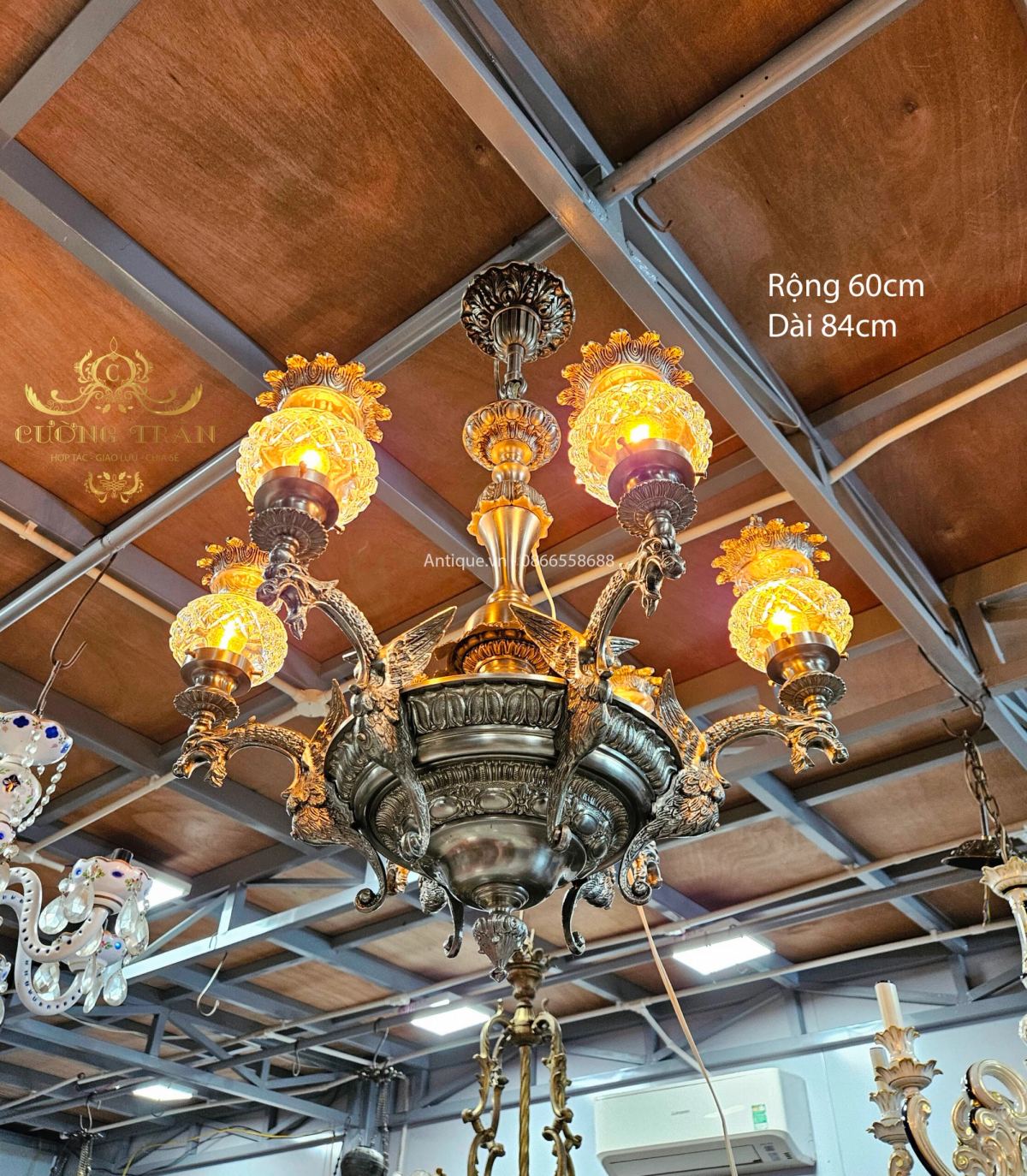 Đèn chùm rồng – ảnh 2