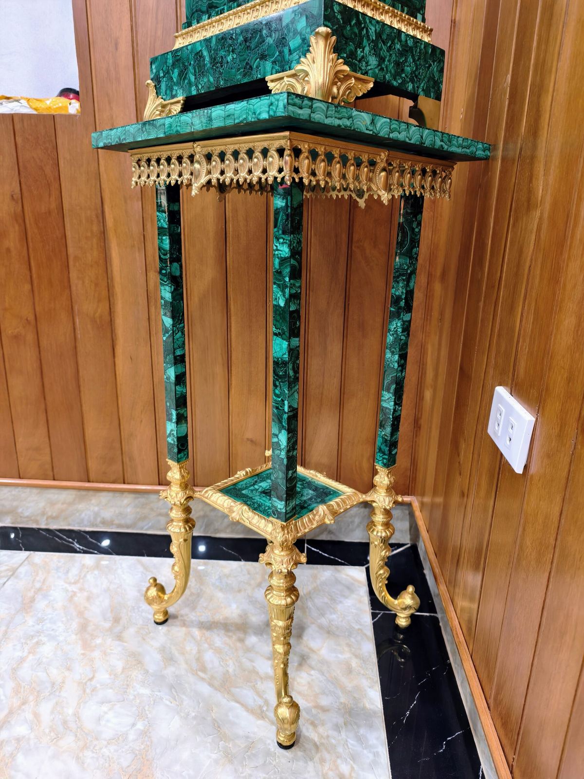 Bộ đồng hồ tượng Pháp, cao 90cm – ảnh 13
