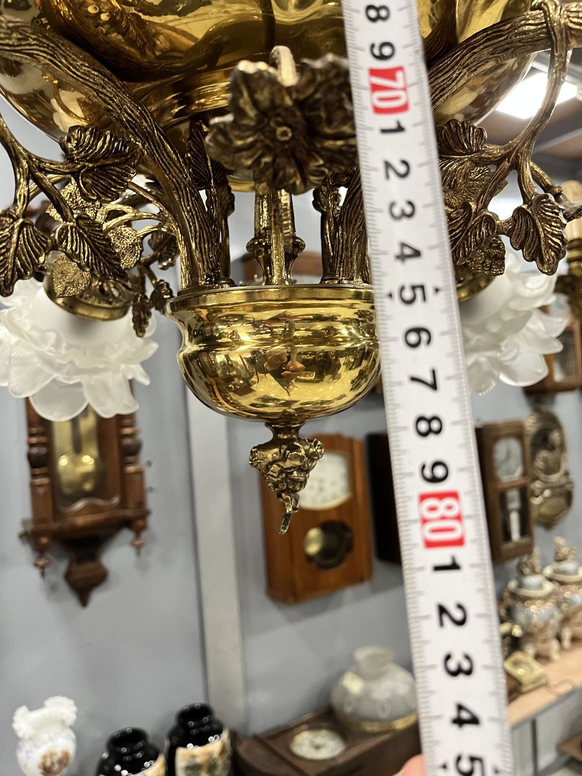 Đèn chùm hoa Pháp, dài 80cm – ảnh 8