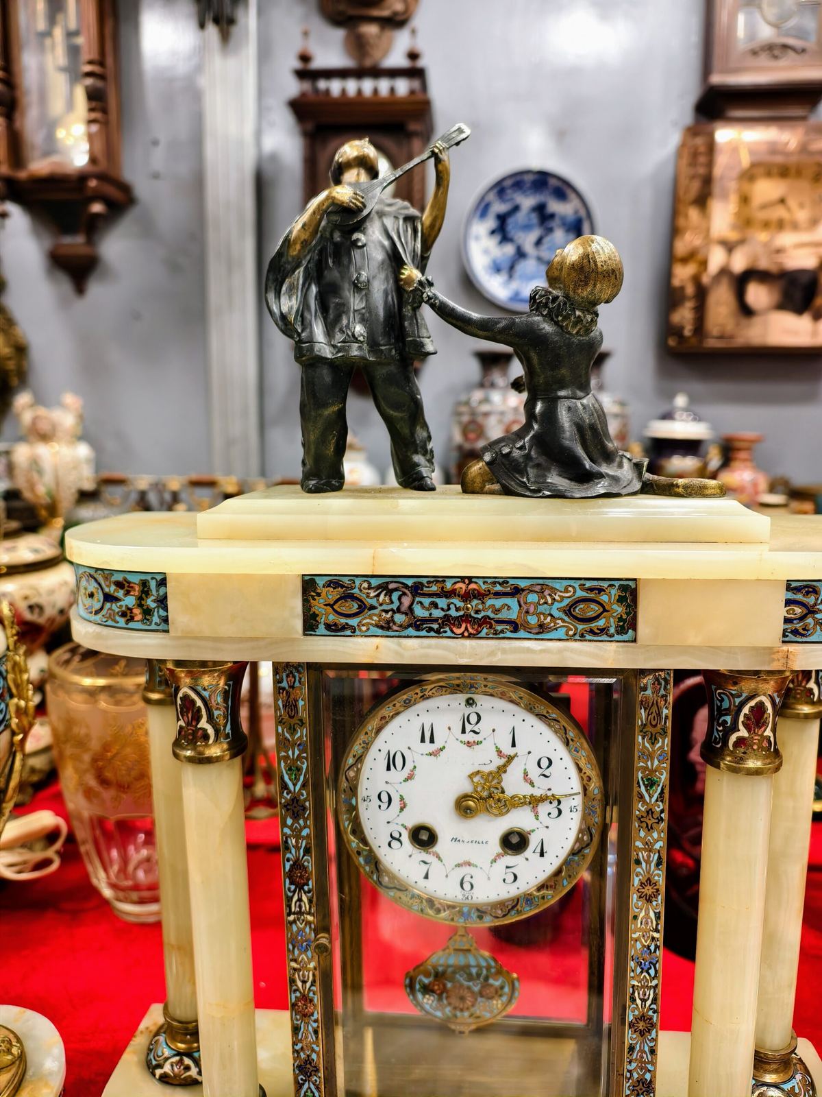 Bộ đồng hồ pháp lam – ảnh 10
