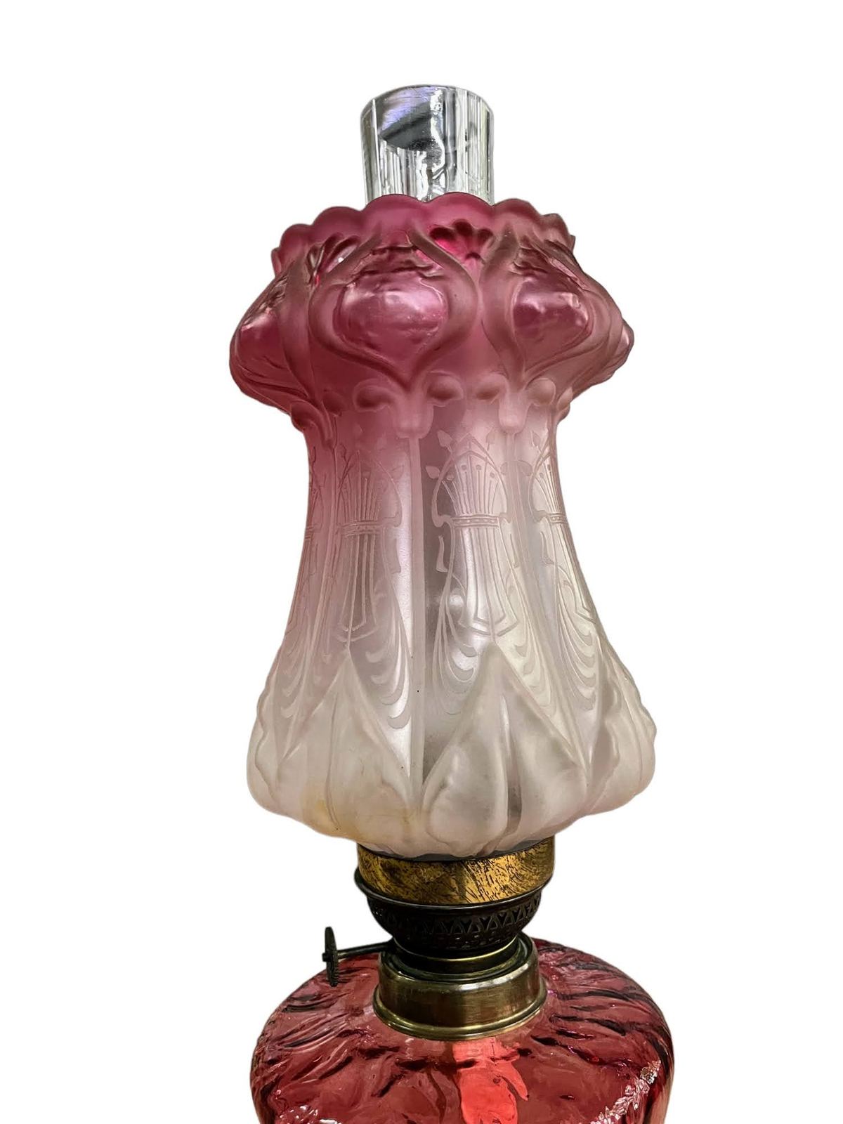 Đèn dầu Pháp, cao 81.5cm – ảnh 2