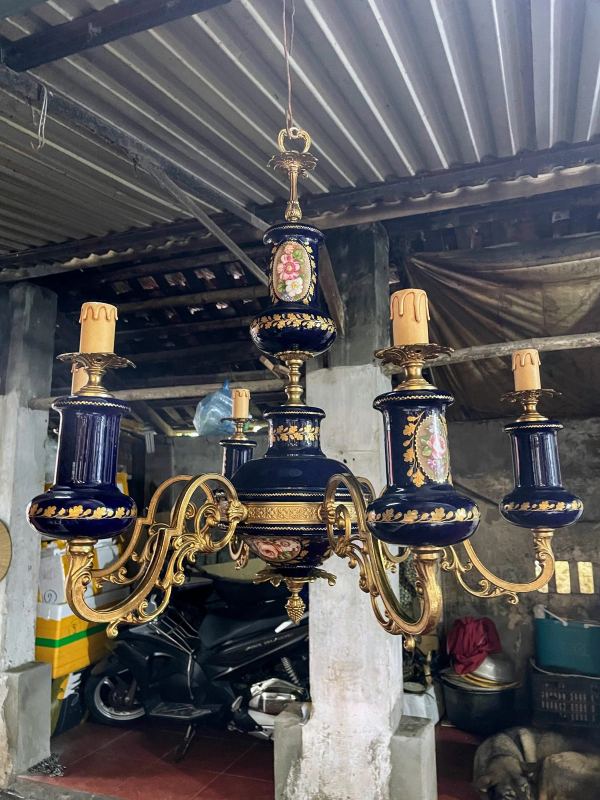 Đèn chùm Pháp, dài 65cm – ảnh 1