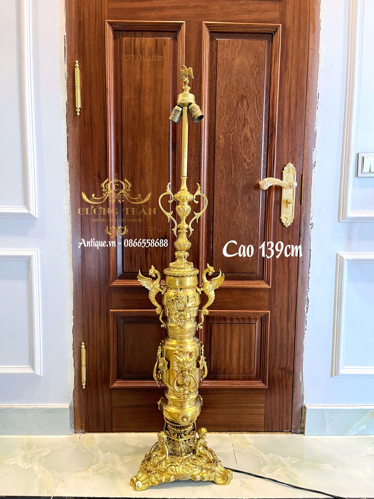 Chân đèn tiffani, cao 139cm – ảnh 1