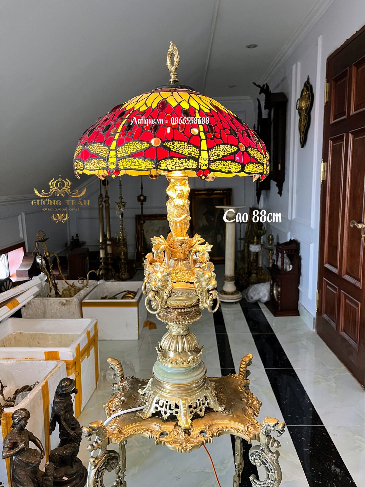 Đèn tiffani, cao 88cm – ảnh 1