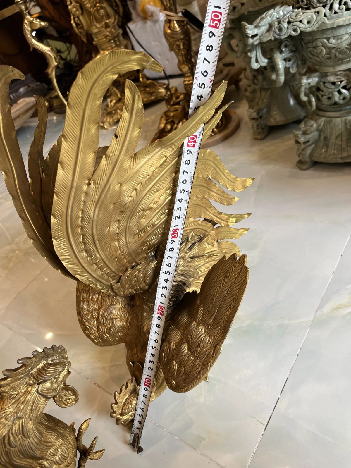 Cặp gà bằng đồng – ảnh 8
