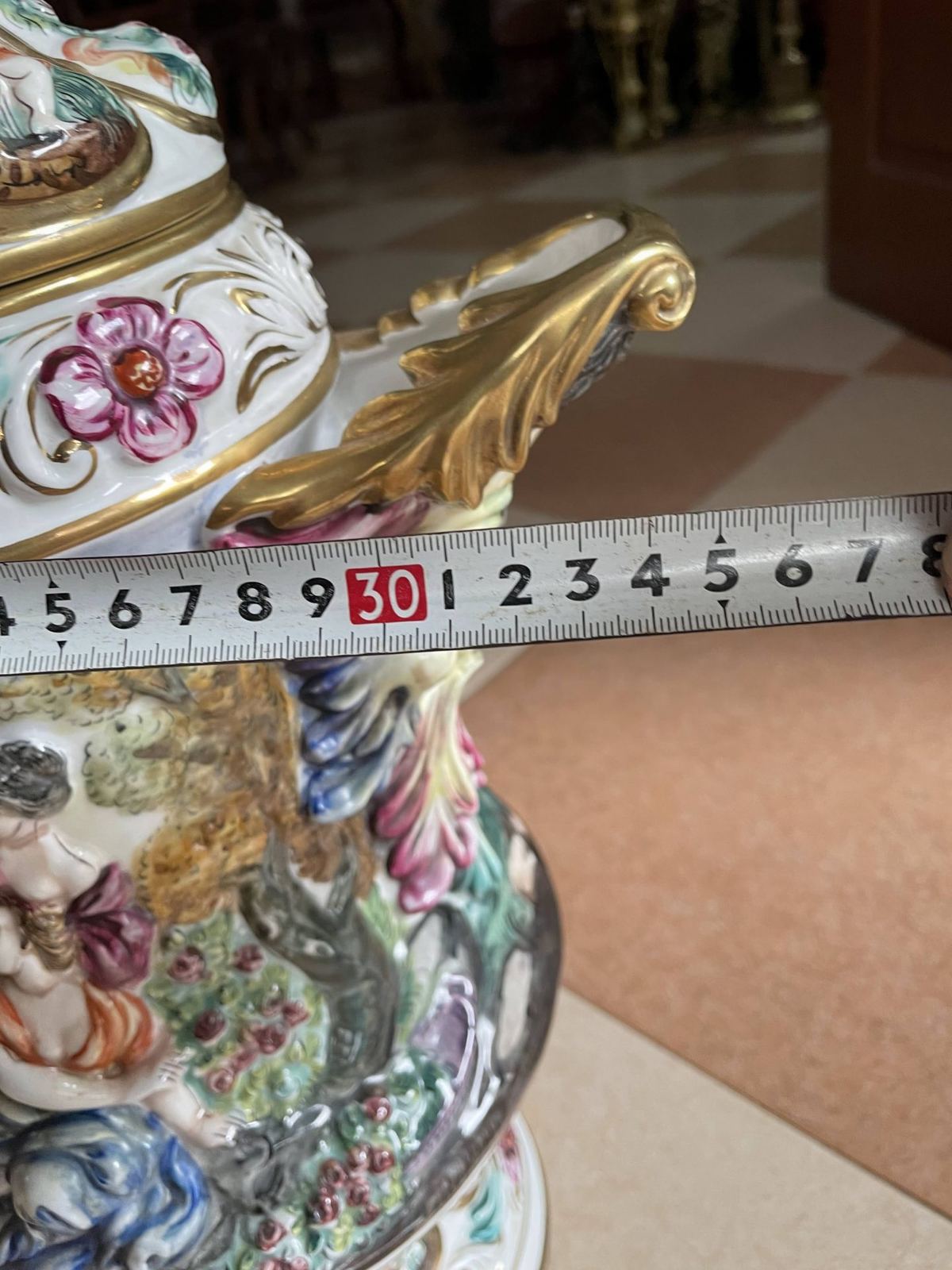 Bình sứ Italy, cao 57cm – ảnh 9
