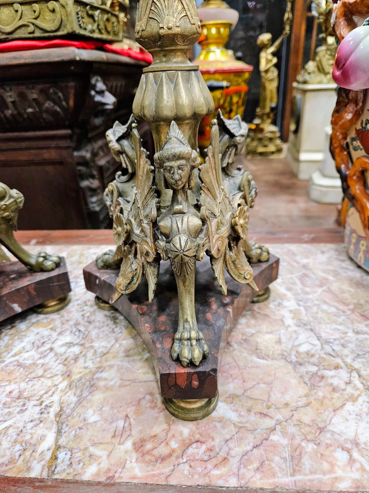 Cặp chân đèn dầu – ảnh 5