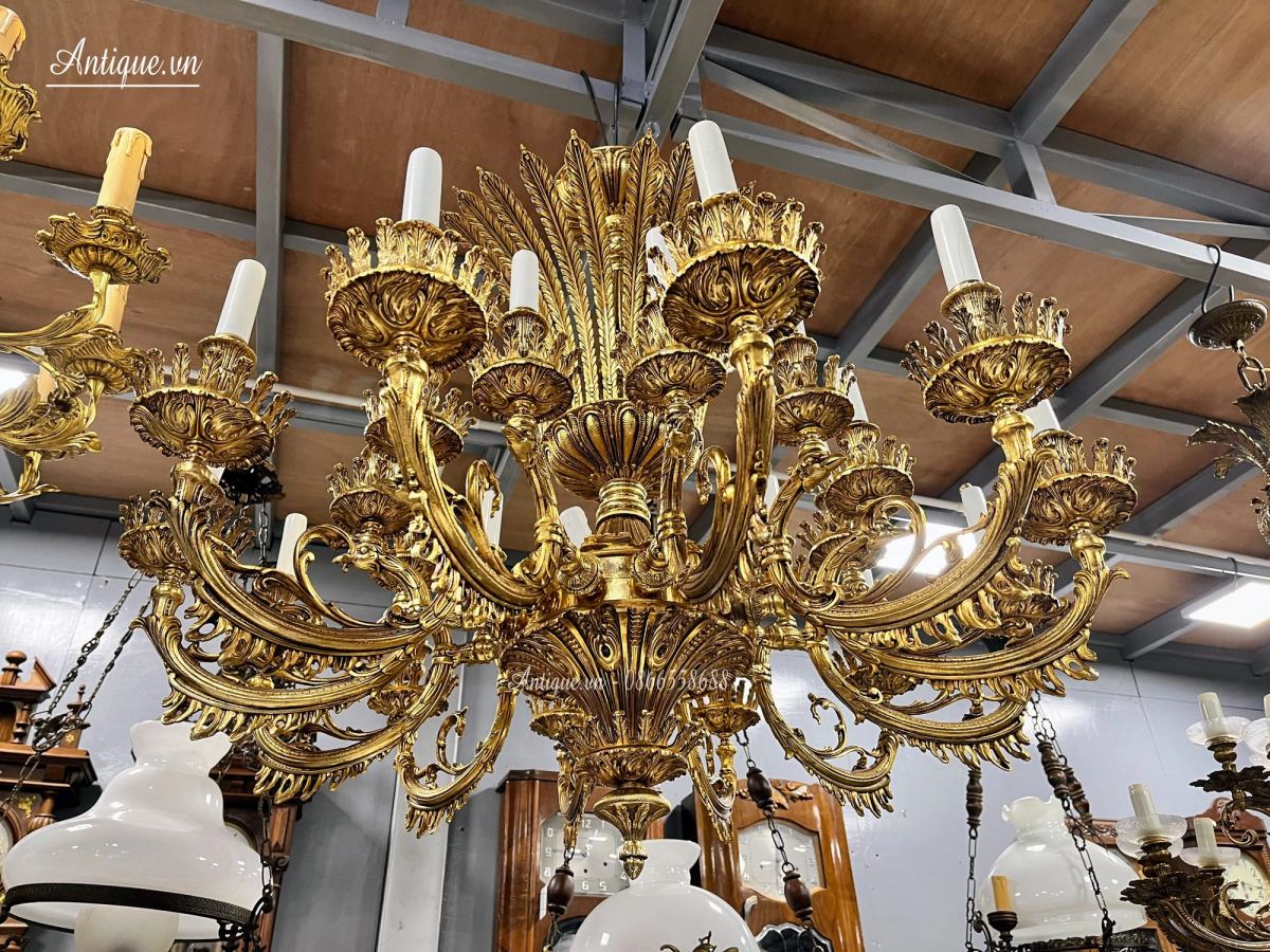 Đèn chùm Pháp, dài 87cm – ảnh 1