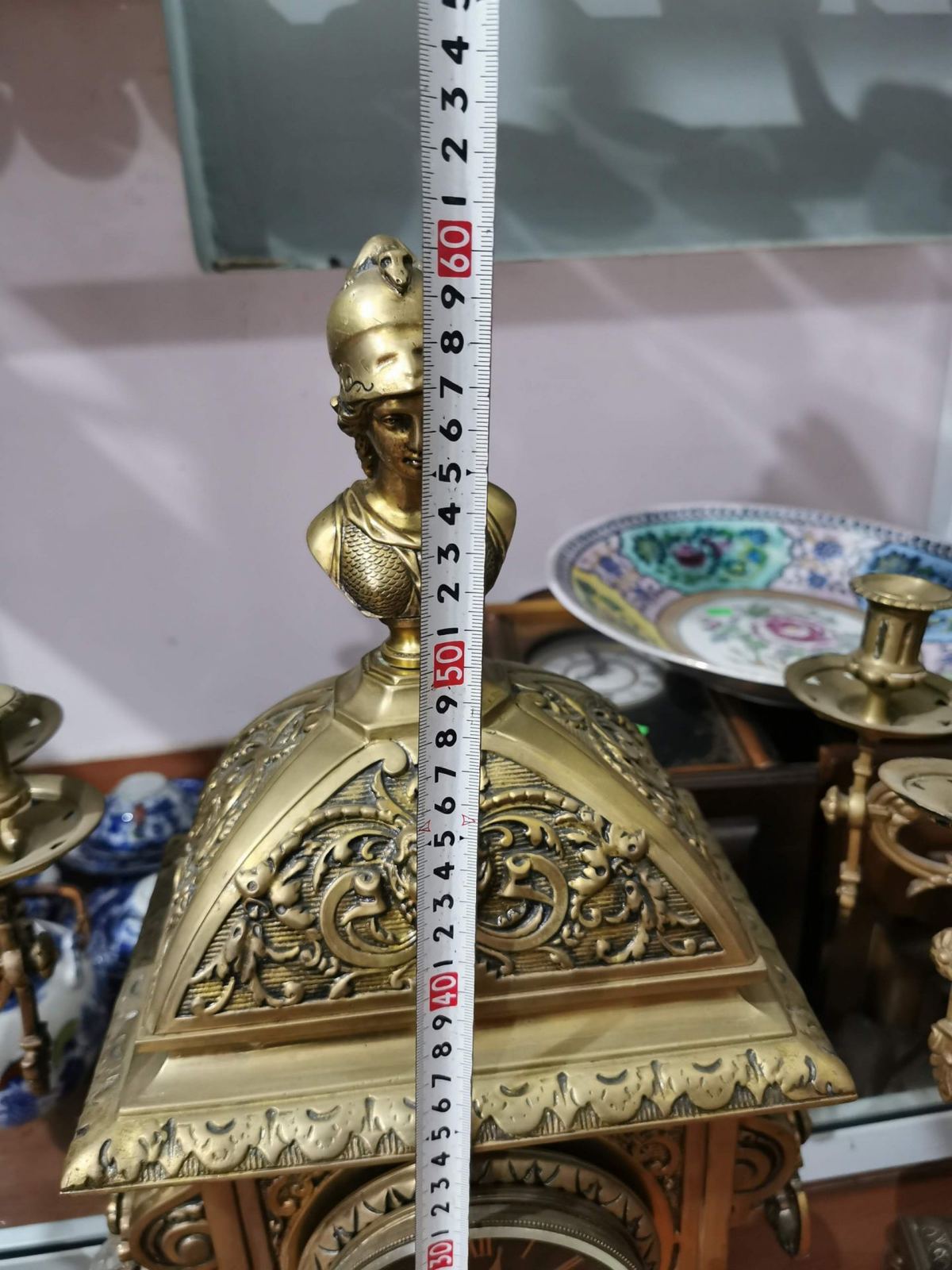 Bộ đồng hồ chân nến to – ảnh 8