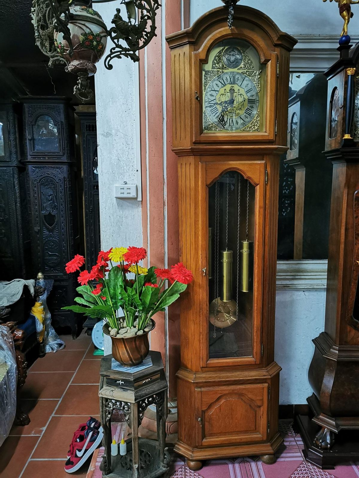 Đồng hồ cây góc – ảnh 1