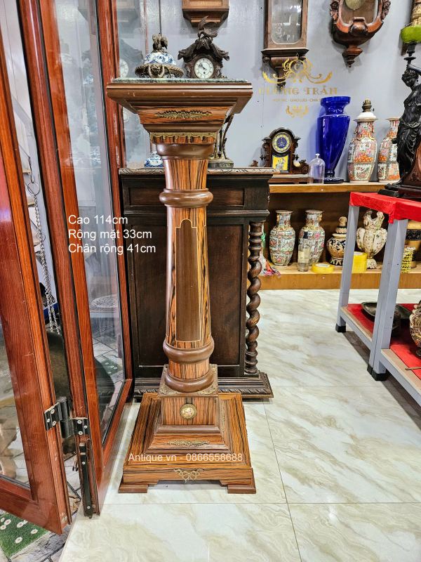 Đôn gỗ toàn thân bằng gỗ, cao 114cm – ảnh 1