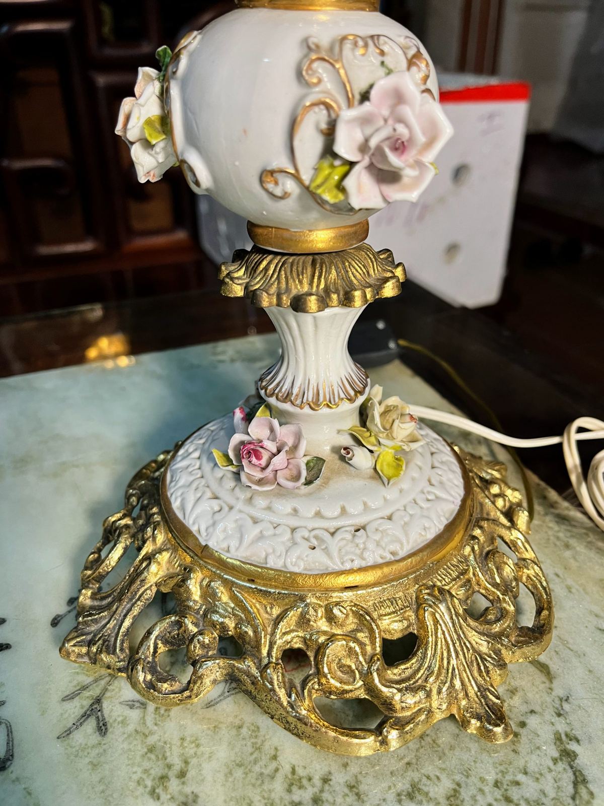 Đèn ngủ Ý, cao 47cm – ảnh 5
