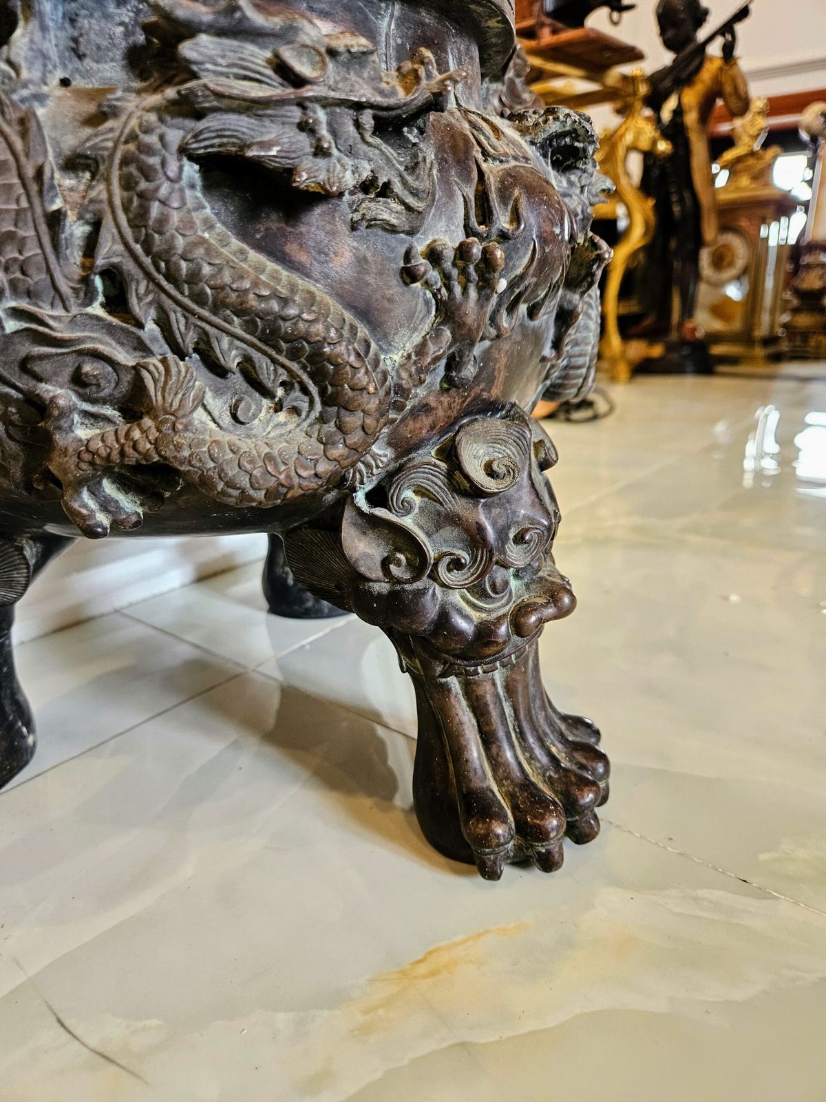 Đỉnh đồng, cao 50cm – ảnh 6