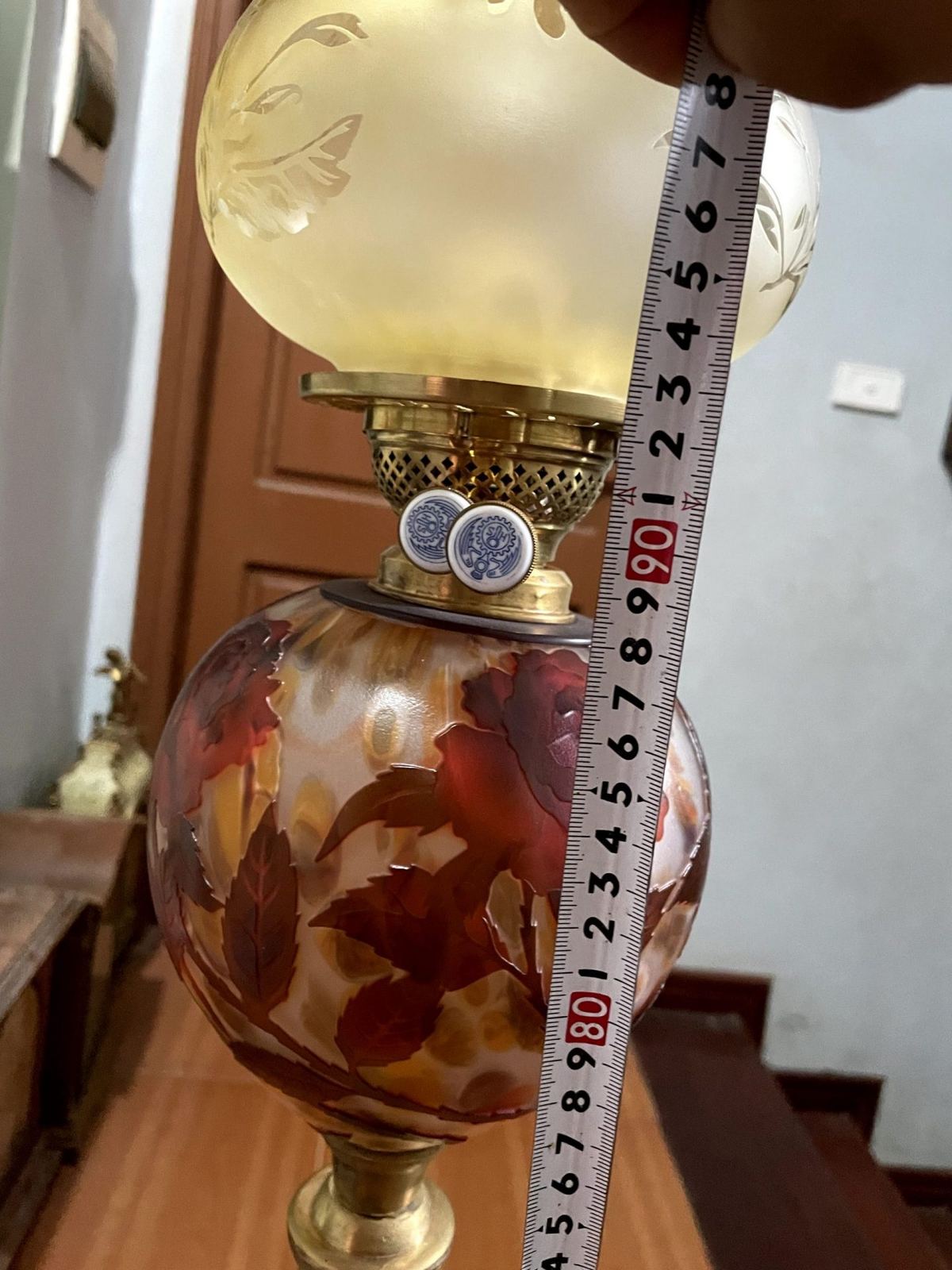 Đèn dầu tượng thiếu nữ – ảnh 9