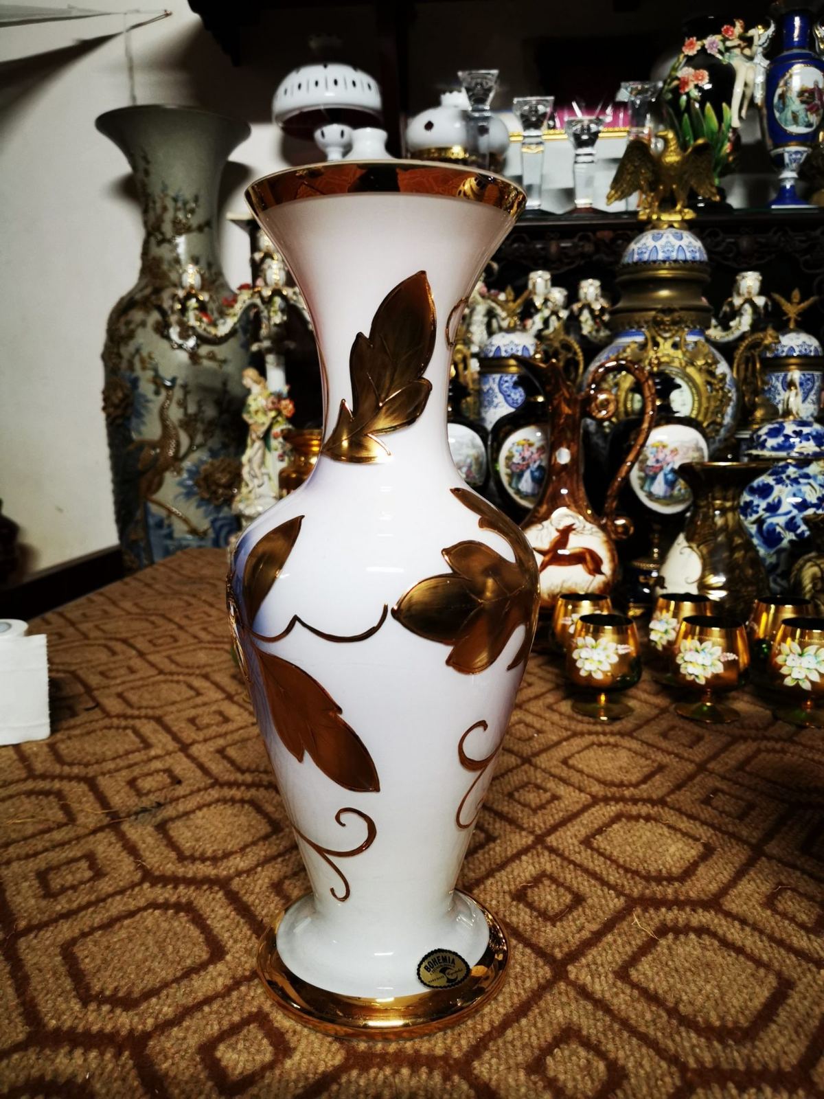Bình Hoa Pha Lê Tiệp, cao 40cm – ảnh 2