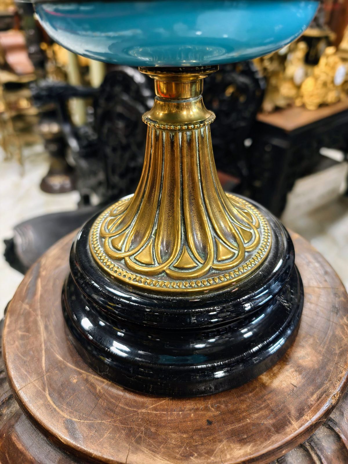 Đèn dầu Pháp, cao 56cm – ảnh 5