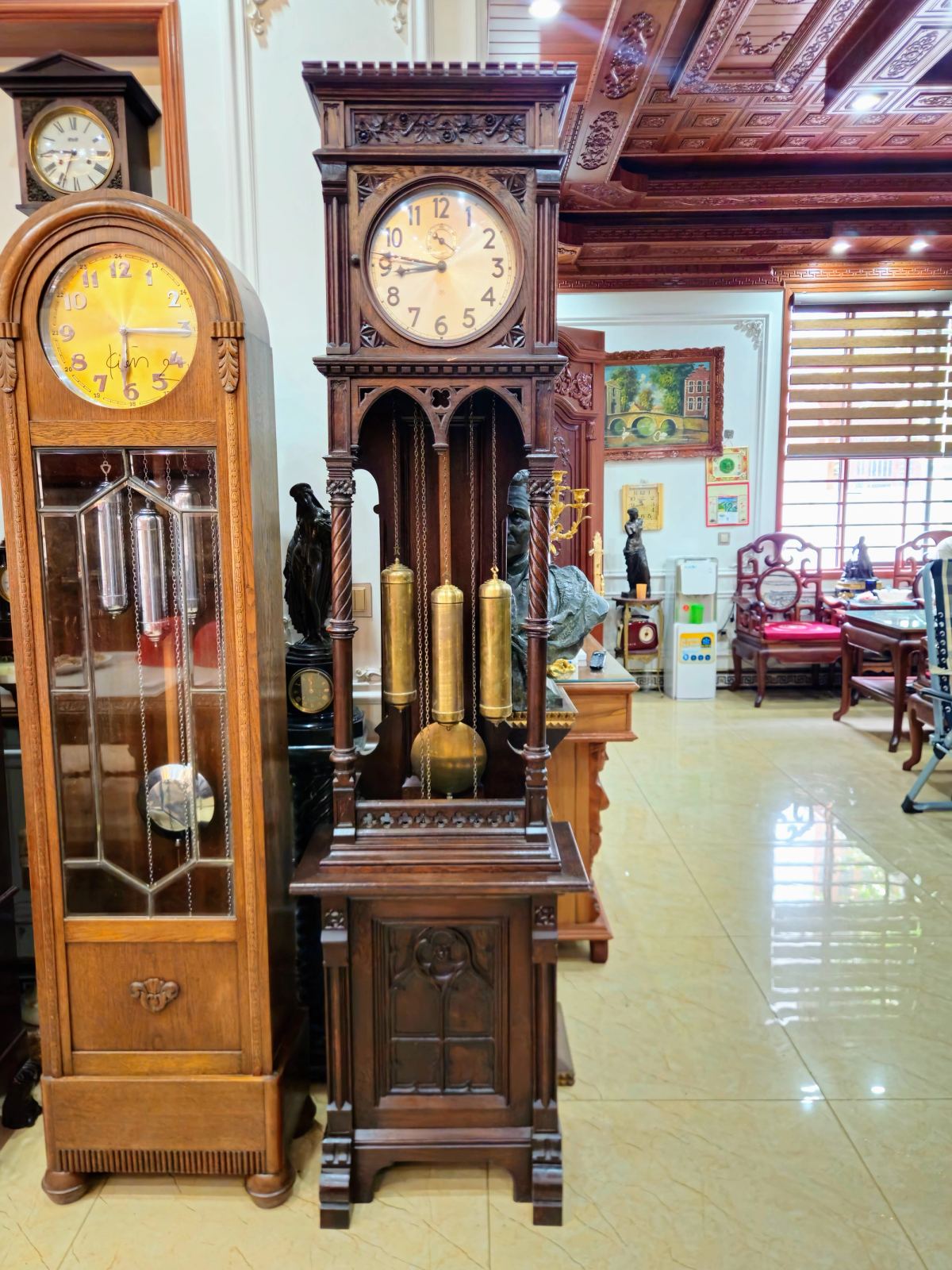 Đồng hồ cây Đức, cao 216cm – ảnh 2