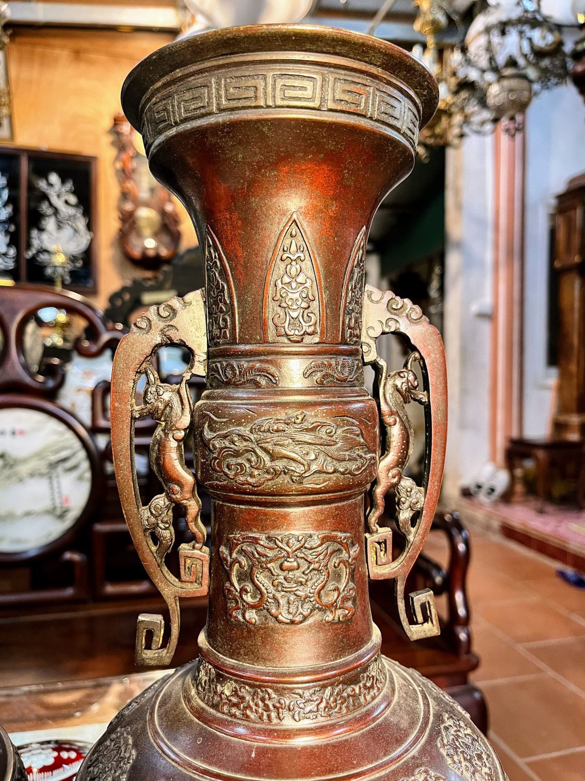 Cặp bình Nhật, cao 42cm – ảnh 3