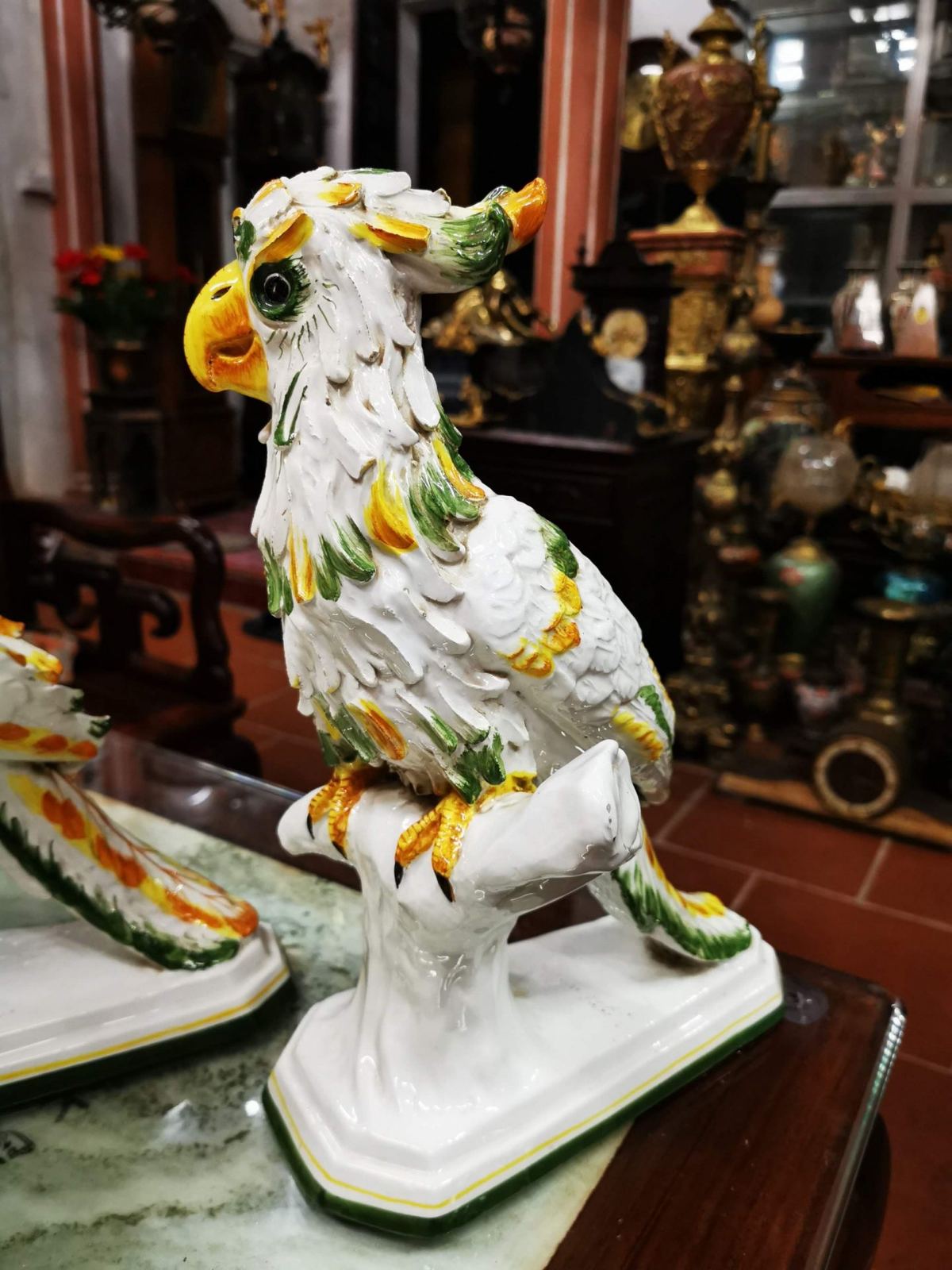 Đôi Vẹt Bằng Sứ – ảnh 4