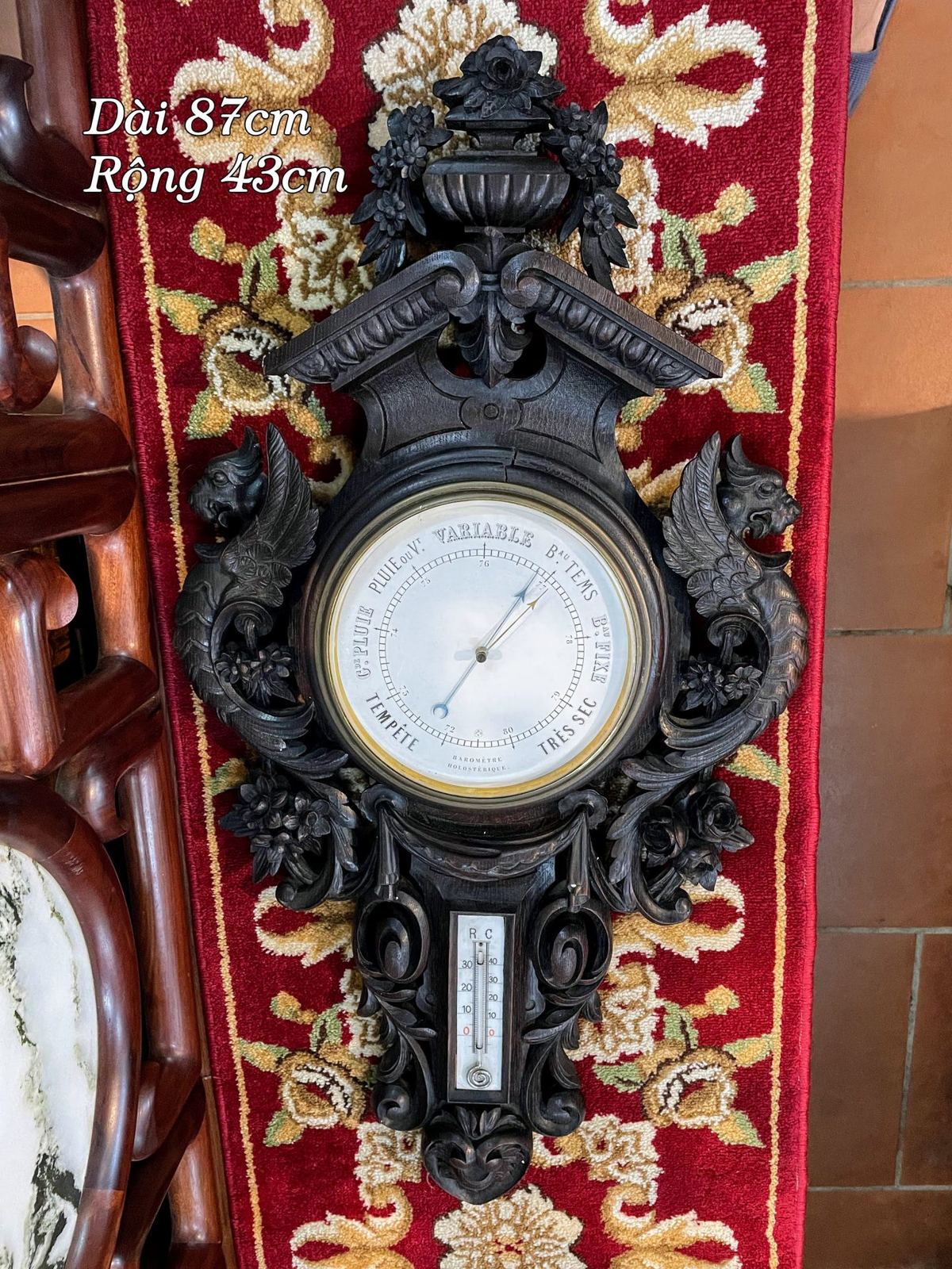 Phong vũ biểu gỗ – ảnh 1