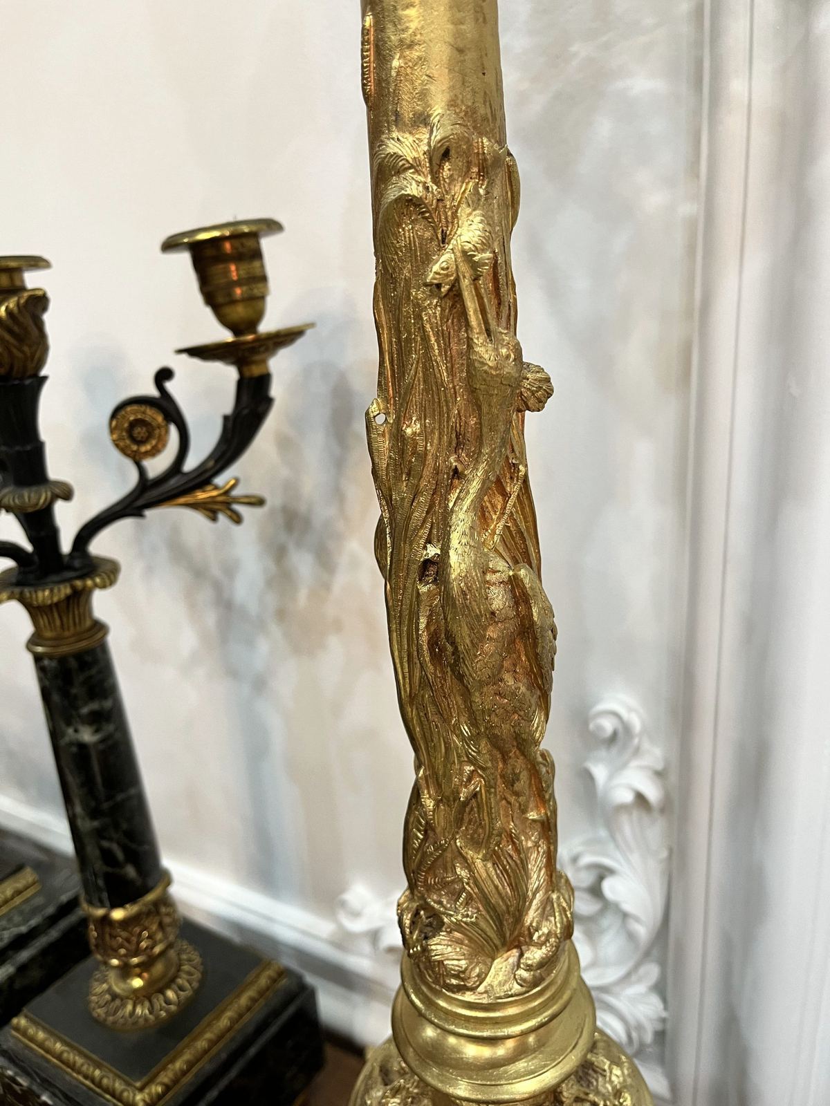 Đèn dầu Pháp, cao 93.5cm – ảnh 6