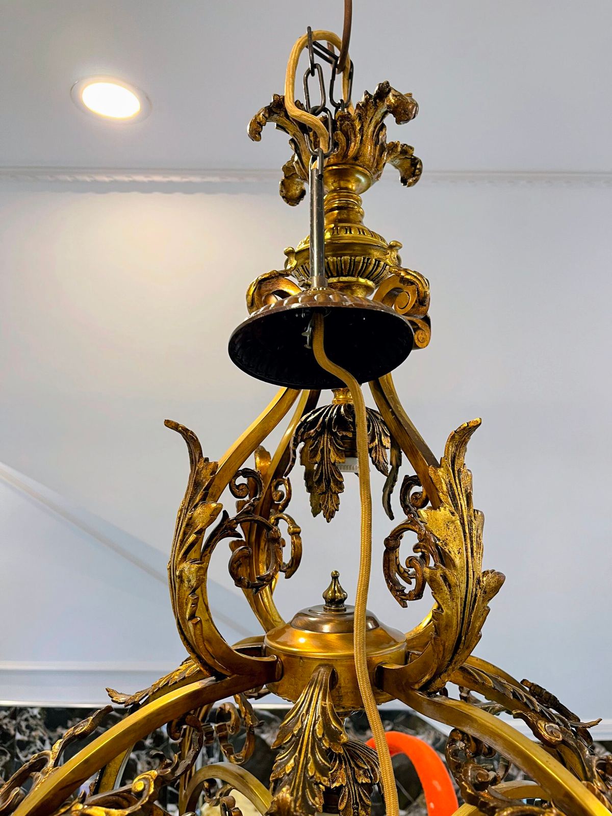 Đèn chùm hoa Pháp, dài 74cm – ảnh 2