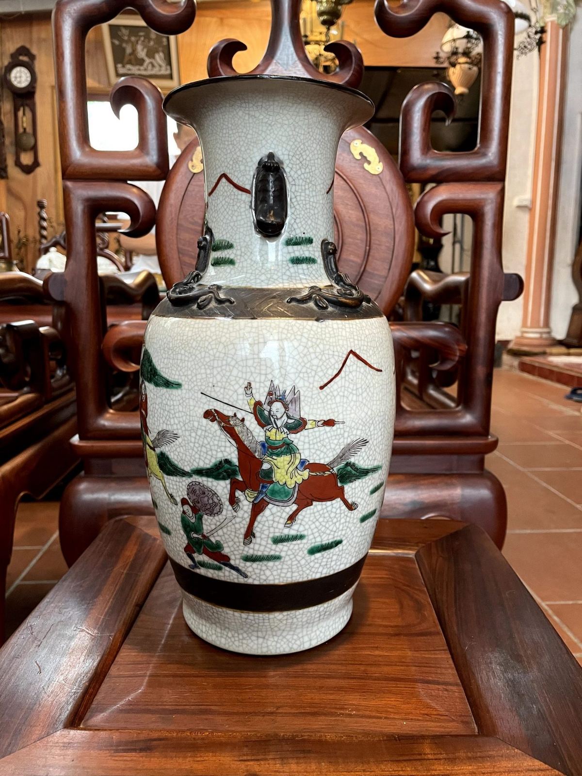 Bình sứ tàu, cao 35cm – ảnh 2