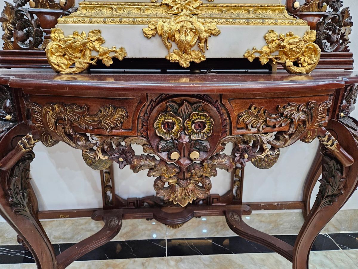 Bộ bàn gương gỗ – ảnh 3